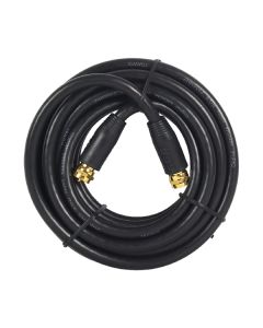 RCA VH612R RG6 Coaxial Cable (12ft; Black)
