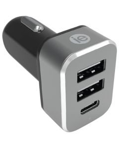 4.1A 2 USB A 1 C CAR CHRG