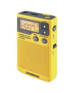 AM/FM PCKT RADIO W/WEATHR
